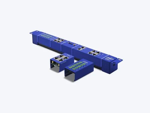 AKCP - SPX-U-S - SPX+ Gateway 1U, EXP/MODBUS + BEB, 8 Sensor Ports, 17” Rack Bracket 