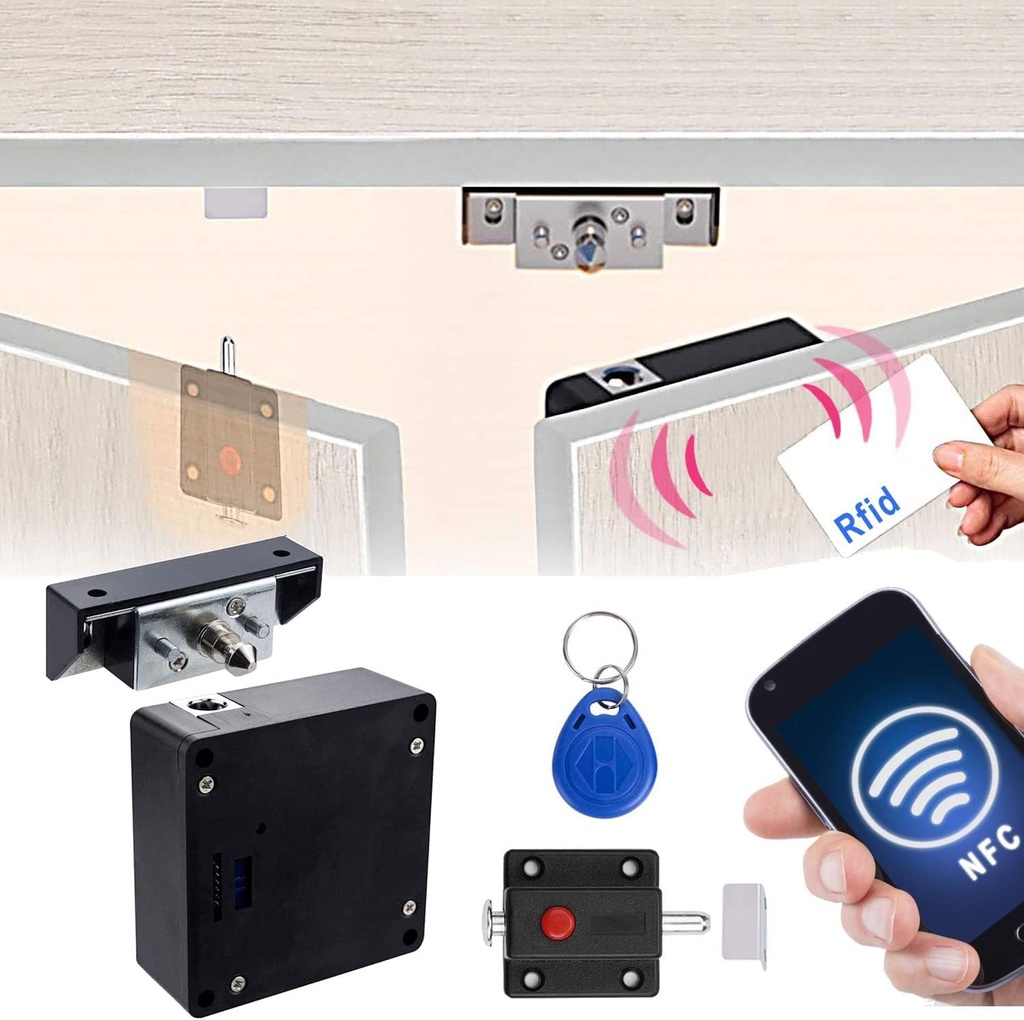 AKCP - ACDM-EM - EM Door Lock Bundle (Door Module + RFID Reader + EM Lock + Exit Button + Converter + Override)