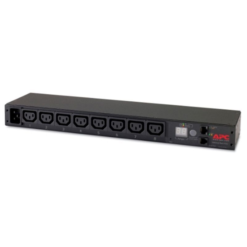 AP7821B Rack PDU, Metered, 1U, 16A, 208/230V, (8) C13