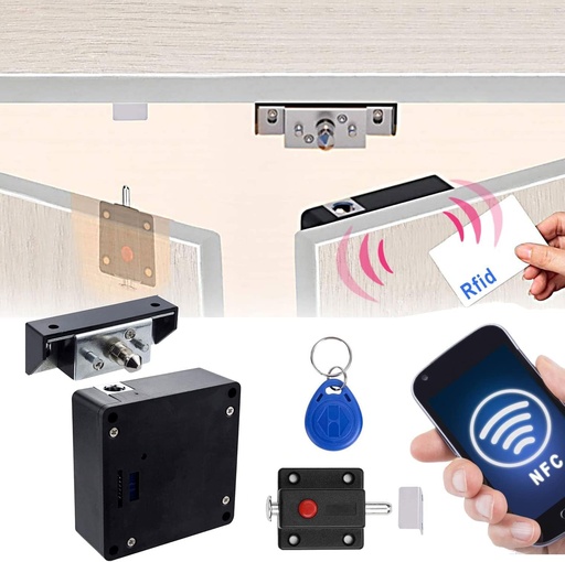 AKCP - ACDM-EM - EM Door Lock Bundle (Door Module + RFID Reader + EM Lock + Exit Button + Converter + Override)