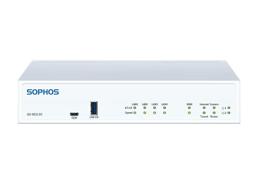 R20ZTCHMR SD-RED 20 Rev.1 Appliance - with multi-region power adapter